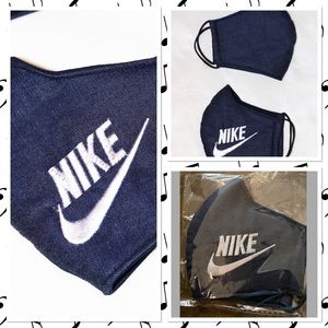 GOING FAST! DENIM 👖 Face Mask Swoosh NWT